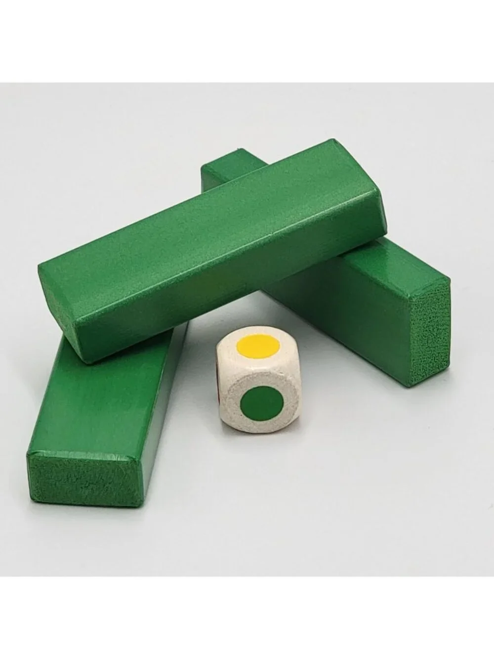 VTG 80s 90s Timber Stacking Block Game For 1-6 Players
